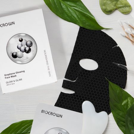 Graphen leuchtende Gesichtsmaske